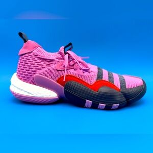 🏀 New Mens ADIDAS Trae Young 2 Signature Series Basketball Purple Orange Sneaker